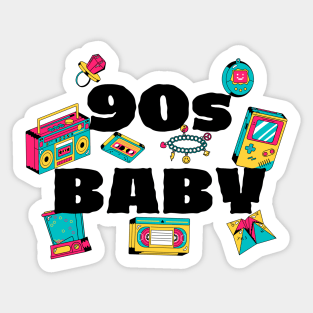 90s baby Sticker